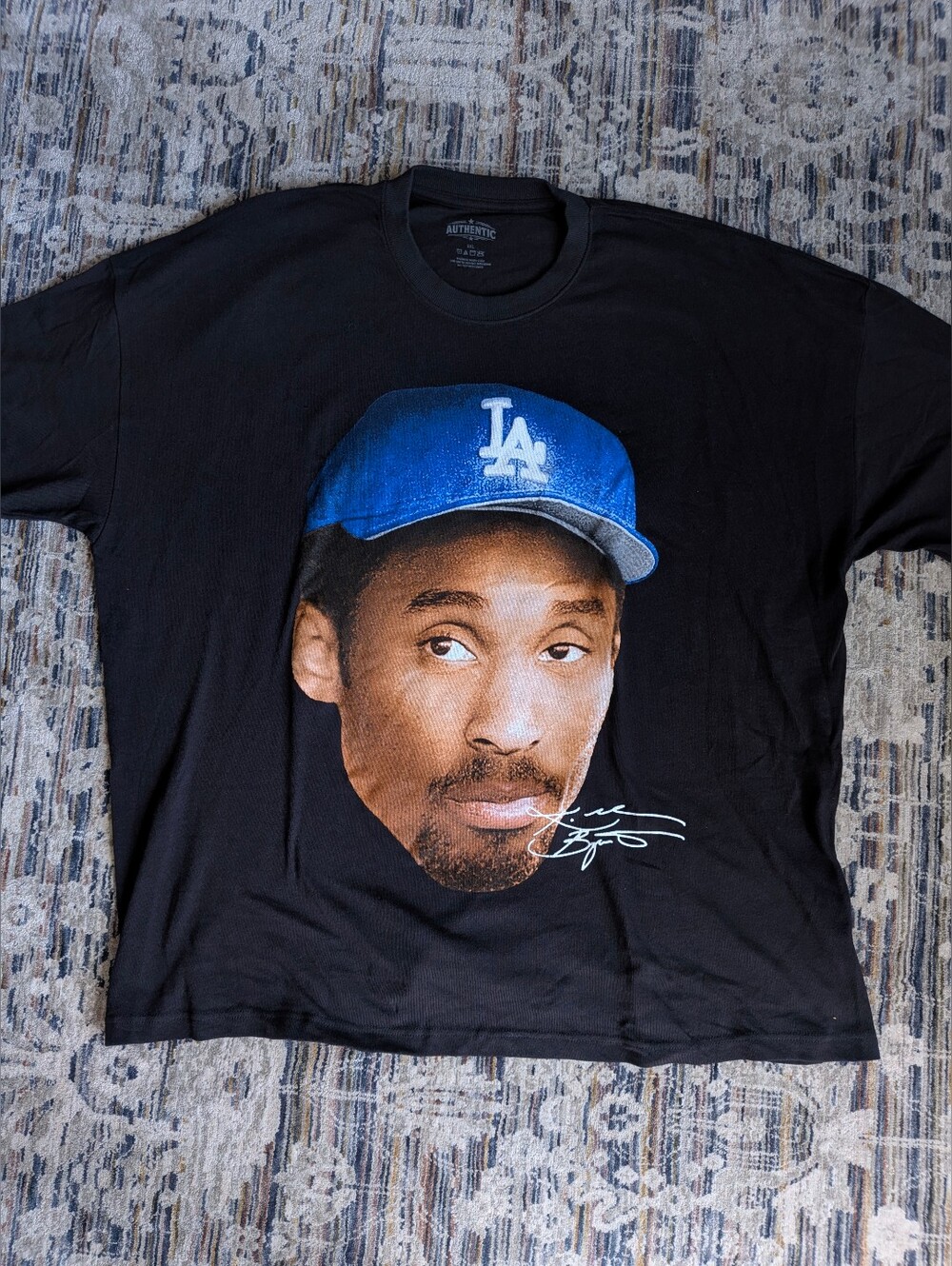 Kobe Bryant LA Lakers Black Graphic T-Shirt Men’s 3XL NWOT
